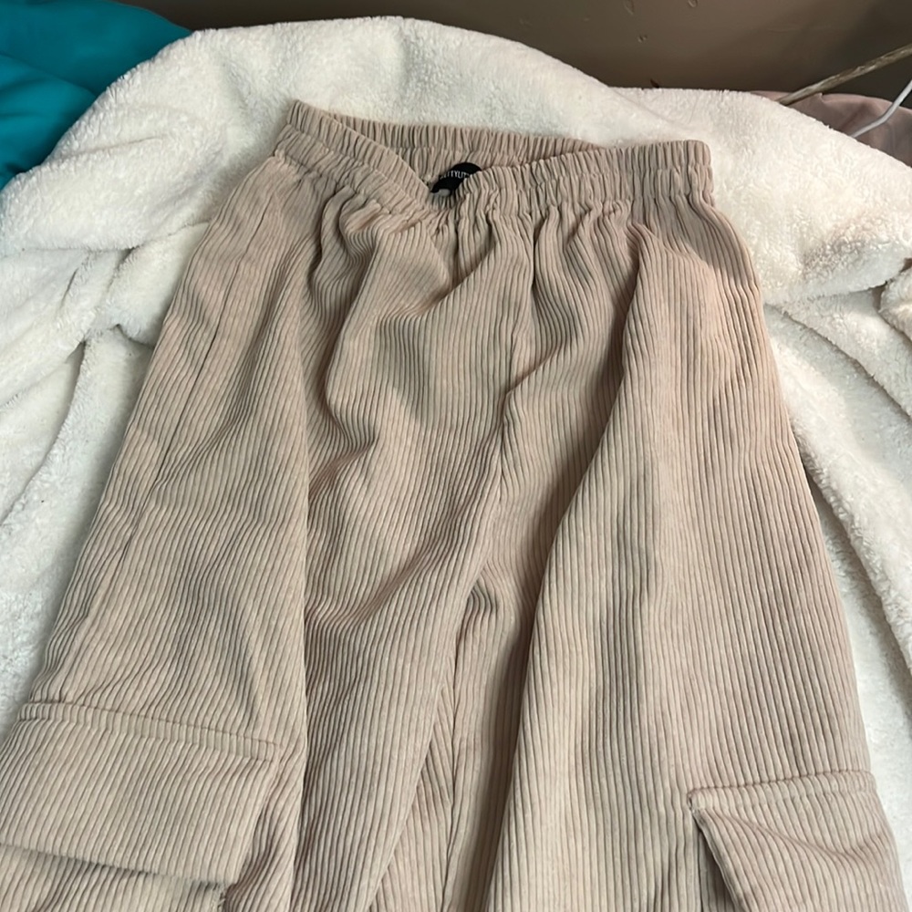 PRETTY LITTLE THING COTTON CARGO PANTS